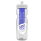 Champion - 28 oz Transparent Bottle with Push pull lid and Large Infuser