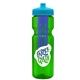 Champion - 28 oz Transparent Bottle with Push pull lid and Large Infuser