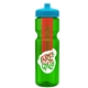 Champion - 28 oz Transparent Bottle with Push pull lid and Large Infuser