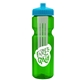 Champion - 28 oz Transparent Bottle with Push pull lid and Large Infuser