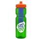 Champion - 28 oz Transparent Bottle with Push pull lid and Large Infuser