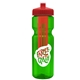 Champion - 28 oz Transparent Bottle with Push pull lid and Large Infuser