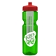 Champion - 28 oz Transparent Bottle with Push pull lid and Large Infuser