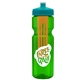 Champion - 28 oz Transparent Bottle with Push pull lid and Large Infuser