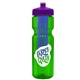 Champion - 28 oz Transparent Bottle with Push pull lid and Large Infuser