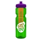 Champion - 28 oz Transparent Bottle with Push pull lid and Large Infuser