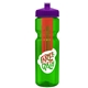 Champion - 28 oz Transparent Bottle with Push pull lid and Large Infuser
