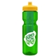 Champion - 28 oz Transparent Bottle with Push pull lid and Large Infuser
