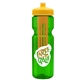 Champion - 28 oz Transparent Bottle with Push pull lid and Large Infuser