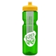 Champion - 28 oz Transparent Bottle with Push pull lid and Large Infuser