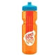 Champion - 28 oz Transparent Bottle with Push pull lid and Large Infuser