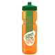 Champion - 28 oz Transparent Bottle with Push pull lid and Large Infuser