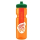 Champion - 28 oz Transparent Bottle with Push pull lid and Large Infuser