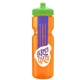 Champion - 28 oz Transparent Bottle with Push pull lid and Large Infuser