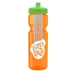 Champion - 28 oz Transparent Bottle with Push pull lid and Large Infuser