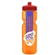 Champion - 28 oz Transparent Bottle with Push pull lid and Large Infuser