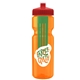 Champion - 28 oz Transparent Bottle with Push pull lid and Large Infuser