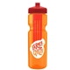 Champion - 28 oz Transparent Bottle with Push pull lid and Large Infuser