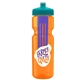 Champion - 28 oz Transparent Bottle with Push pull lid and Large Infuser