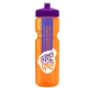 Champion - 28 oz Transparent Bottle with Push pull lid and Large Infuser