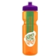 Champion - 28 oz Transparent Bottle with Push pull lid and Large Infuser