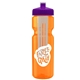 Champion - 28 oz Transparent Bottle with Push pull lid and Large Infuser