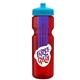 Champion - 28 oz Transparent Bottle with Push pull lid and Large Infuser
