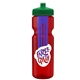 Champion - 28 oz Transparent Bottle with Push pull lid and Large Infuser