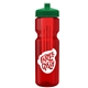 Champion - 28 oz Transparent Bottle with Push pull lid and Large Infuser