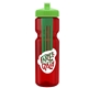 Champion - 28 oz Transparent Bottle with Push pull lid and Large Infuser
