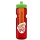 Champion - 28 oz Transparent Bottle with Push pull lid and Large Infuser