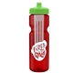 Champion - 28 oz Transparent Bottle with Push pull lid and Large Infuser