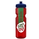 Champion - 28 oz Transparent Bottle with Push pull lid and Large Infuser