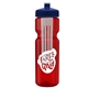 Champion - 28 oz Transparent Bottle with Push pull lid and Large Infuser