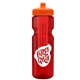 Champion - 28 oz Transparent Bottle with Push pull lid and Large Infuser