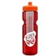 Champion - 28 oz Transparent Bottle with Push pull lid and Large Infuser