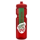 Champion - 28 oz Transparent Bottle with Push pull lid and Large Infuser