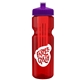 Champion - 28 oz Transparent Bottle with Push pull lid and Large Infuser