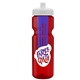 Champion - 28 oz Transparent Bottle with Push pull lid and Large Infuser
