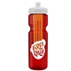 Champion - 28 oz Transparent Bottle with Push pull lid and Large Infuser