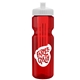 Champion - 28 oz Transparent Bottle with Push pull lid and Large Infuser