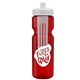 Champion - 28 oz Transparent Bottle with Push pull lid and Large Infuser