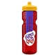 Champion - 28 oz Transparent Bottle with Push pull lid and Large Infuser
