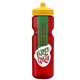 Champion - 28 oz Transparent Bottle with Push pull lid and Large Infuser