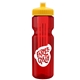 Champion - 28 oz Transparent Bottle with Push pull lid and Large Infuser