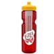 Champion - 28 oz Transparent Bottle with Push pull lid and Large Infuser