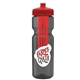 Champion - 28 oz Transparent Bottle with Push pull lid and Large Infuser