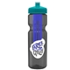 Champion - 28 oz Transparent Bottle with Push pull lid and Large Infuser