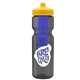 Champion - 28 oz Transparent Bottle with Push pull lid and Large Infuser