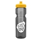 Champion - 28 oz Transparent Bottle with Push pull lid and Large Infuser
